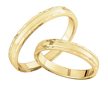 Obrączki z żółtego złota
