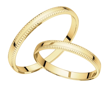 Obrączki z żółtego złota