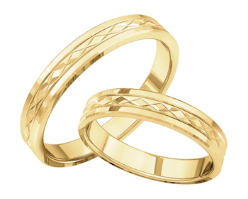 Obrączki z żółtego złota