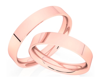 Obrączki z różowego złota
