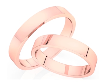 Obrączki z różowego złota