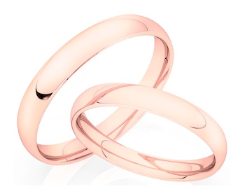Obrączki z różowego złota
