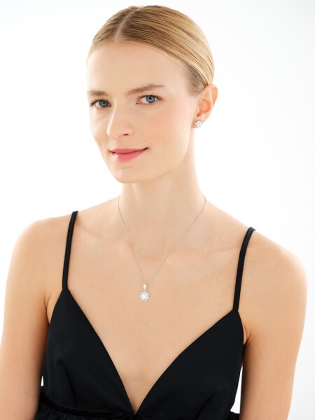 Stříbrné náušnice se zirkony