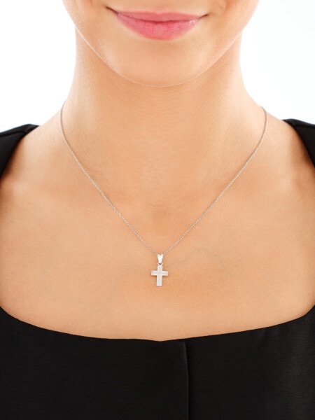 Stříbrný přívěsek - kříž