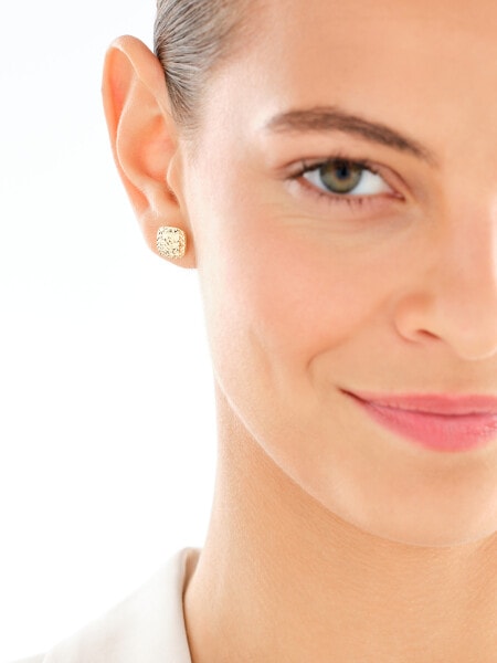 Zlaté náušnice a přívěsek - souprava