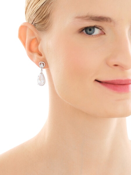 Stříbrné náušnice se zirkony