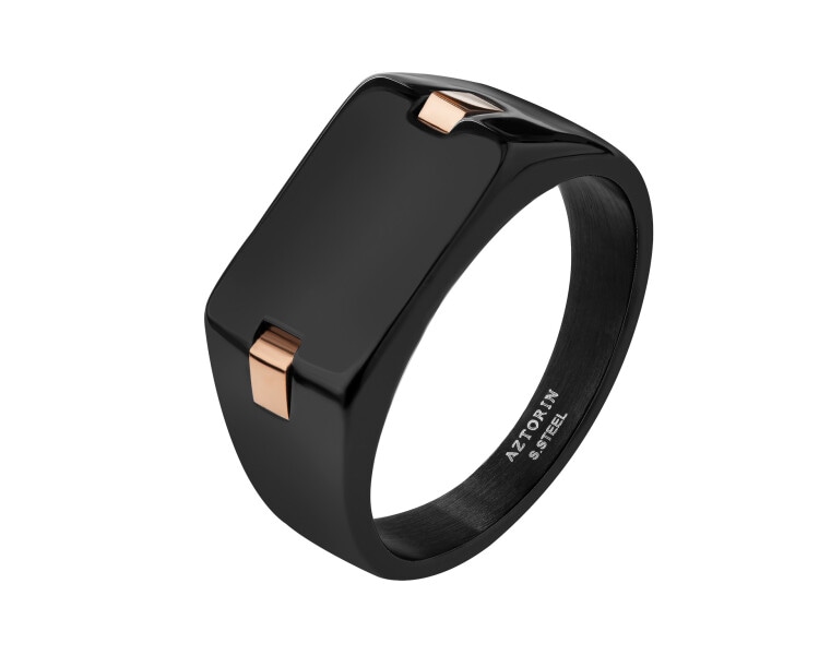 Sygnet ze stali szlachetnej