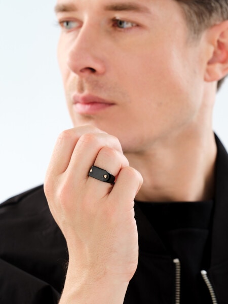 Sygnet ze stali szlachetnej