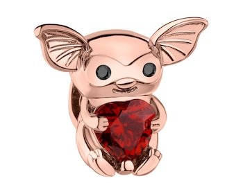 Zawieszka srebrna beads z cyrkoniami