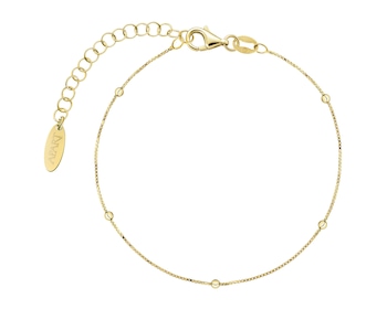 Bransoletka srebrna - kulki