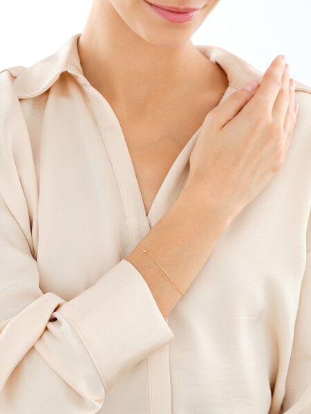 Gold-Plated Silver Bracelet 