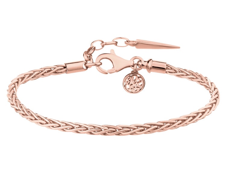 Bransoletka srebrna beads