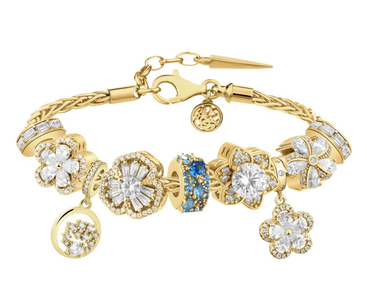 Bransoleta beads zestaw - kwiaty