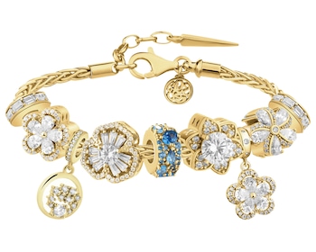 Bransoleta beads zestaw - kwiaty