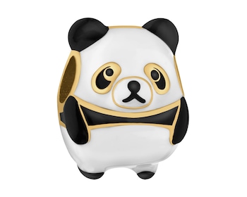 Gold-Plated Silver Beads For Kids Pendant 