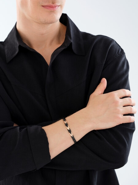 Stainless Steel Bracelet with Cubic Zirconia