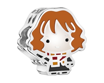 Zawieszka srebrna beads z emalią - Harry Potter, Hermiona Granger, Warner Bros. Discovery