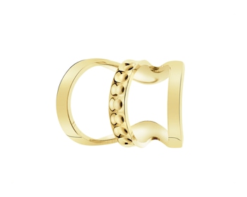 Gold-Plated Silver Ear Cuff 