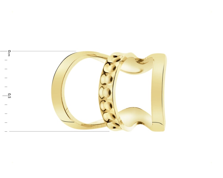 Gold-Plated Silver Ear Cuff