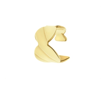 Gold-Plated Silver Ear Cuff 