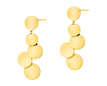 Kolczyki ze stali szlachetnej - koła