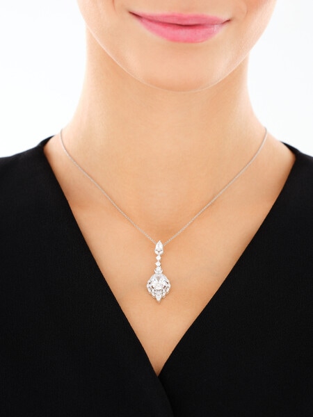 Zawieszka srebrna z cyrkoniami