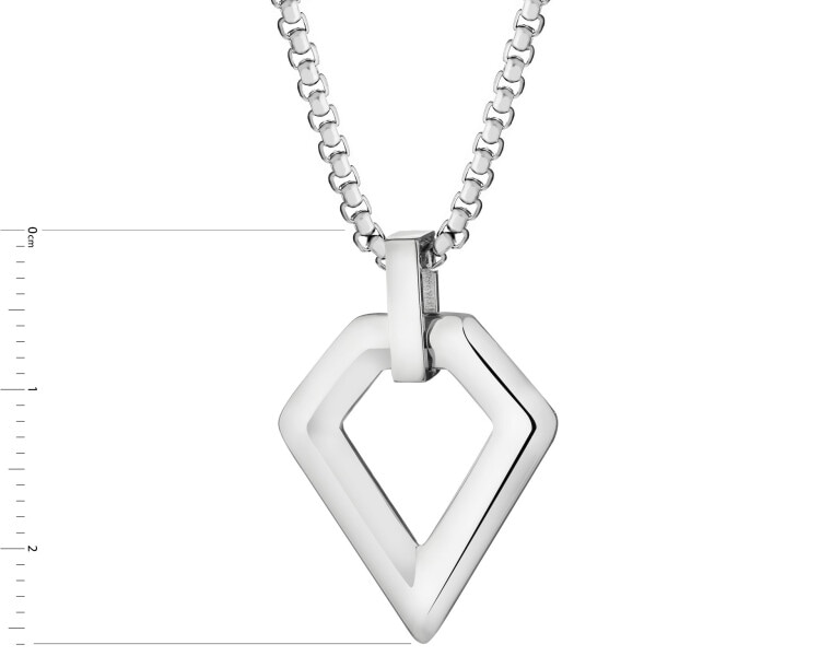 Naszyjnik ze stali szlachetnej