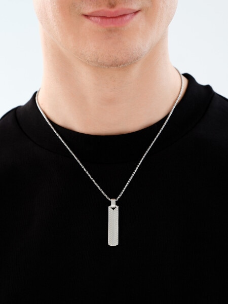 Naszyjnik ze stali szlachetnej
