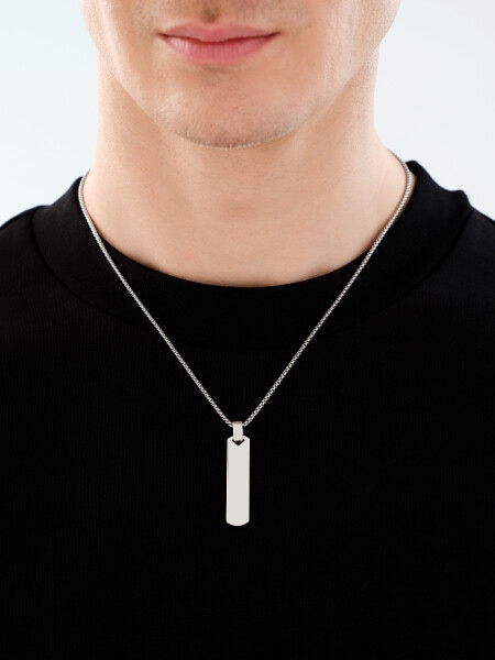 Naszyjnik ze stali szlachetnej