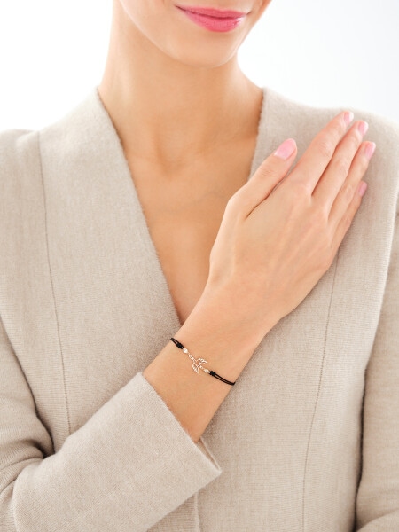 14 K Yellow Gold Bracelet with Cubic Zirconia