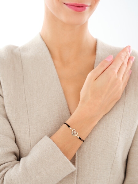 14 K Yellow Gold Bracelet with Cubic Zirconia