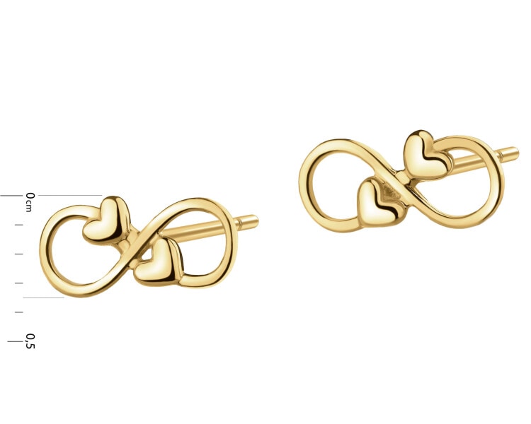 14 K Yellow Gold Earrings 
