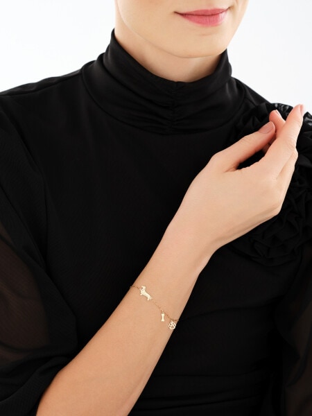 14 K Yellow Gold Bracelet 