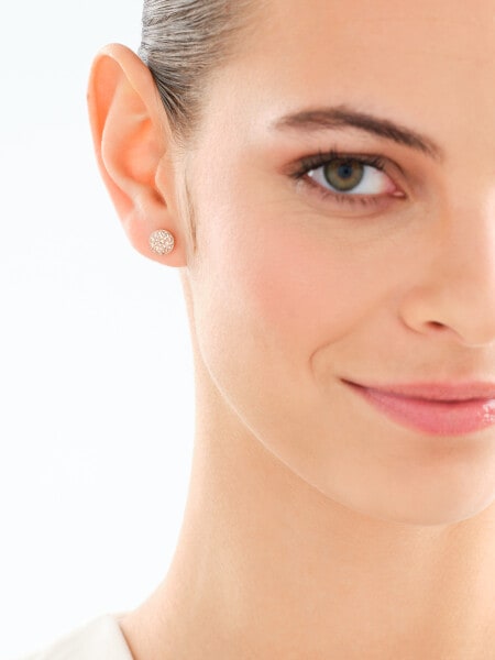 Kolczyki ze stali szlachetnej z kryształami