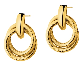 Kolczyki ze stali szlachetnej - koła