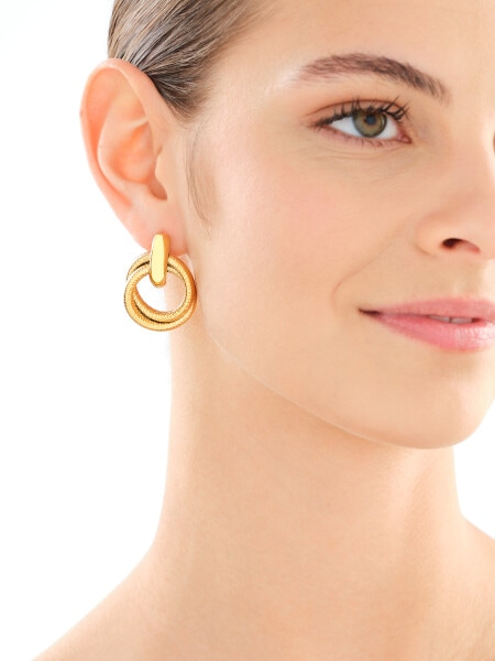 Stainless Steel Hoop Earring