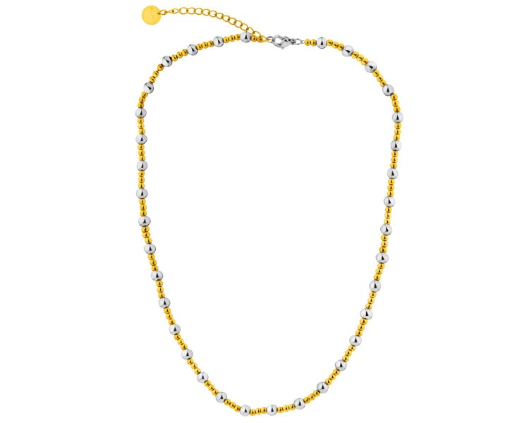 Naszyjnik ze stali szlachetnej - kulki