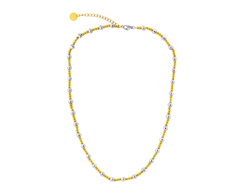 Naszyjnik ze stali szlachetnej - kulki