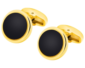 Spinki do mankietów ze stali szlachetnej