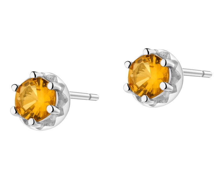 Kolczyki srebrne z cyrkoniami