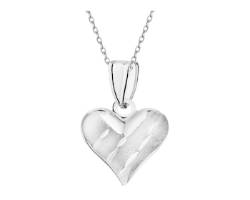 Złota zawieszka - serce