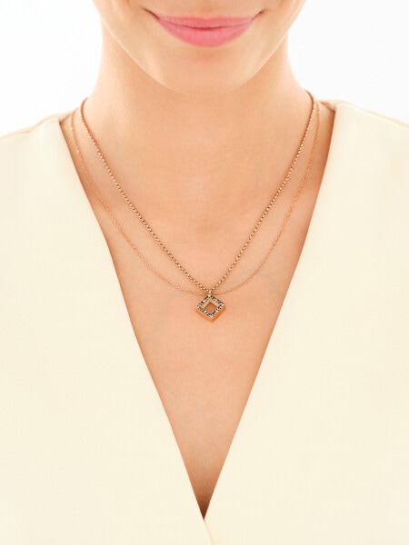 Stainless Steel Set with Marcasite