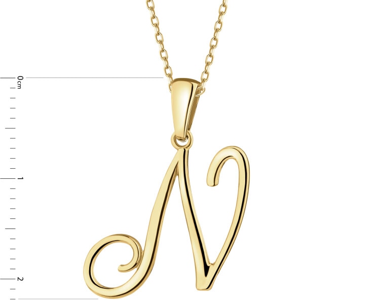 8 K Yellow Gold Pendant 