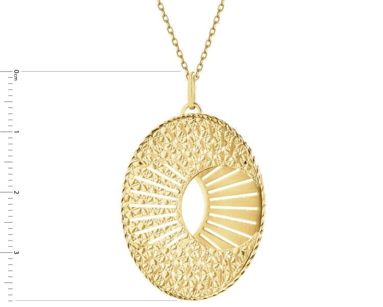 14 K Yellow Gold Pendant 