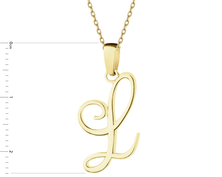 8 K Yellow Gold Pendant 