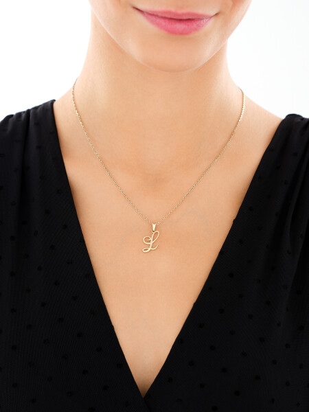 8 K Yellow Gold Pendant 