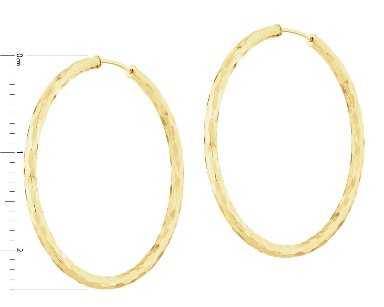 Zlaté náušnice - kruhy