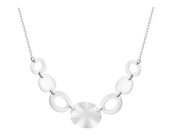 Stříbrný náhrdelník - kroužky