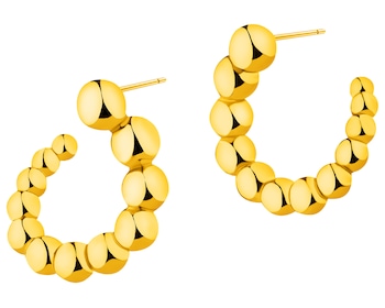 Kolczyki ze stali szlachetnej - kulki