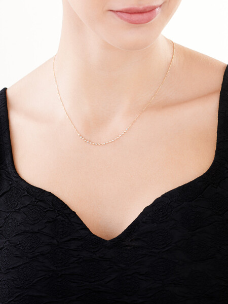 Złoty naszyjnik - kulki